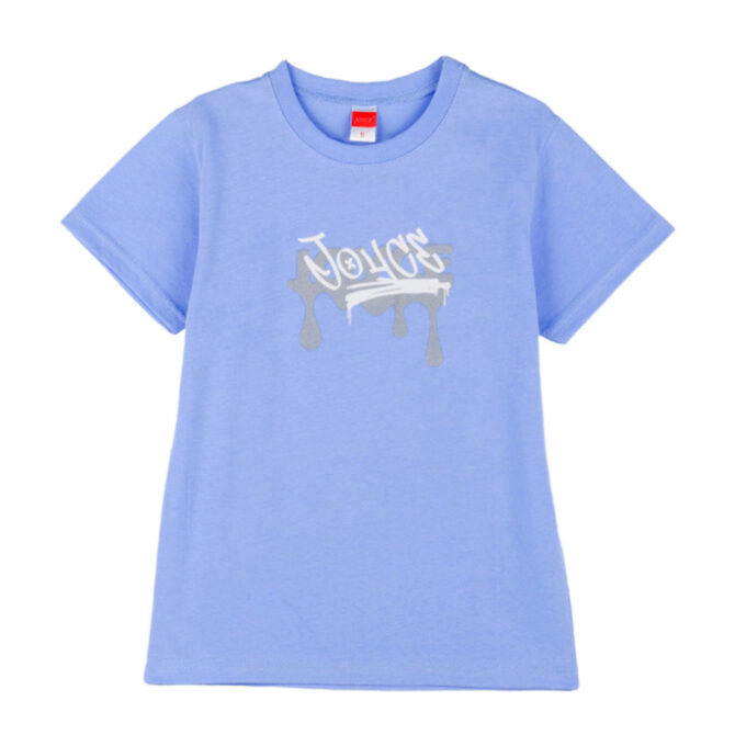 ΒΑΜΒΑΚΕΡΟ ΚΟΝΤΟΜΑΝΙΚΟ T-SHIRT ΓΙΑ ΑΓΟΡΙ JOYCE DRIP ΓΑΛΑΖΙΟ 2414509