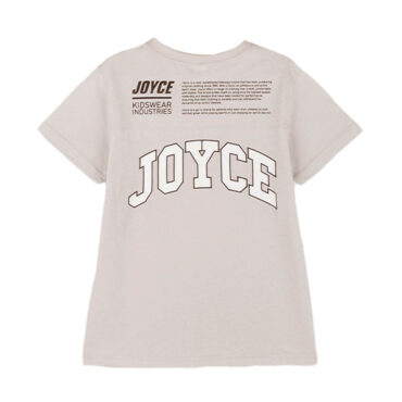 ΒΑΜΒΑΚΕΡΟ ΚΟΝΤΟΜΑΝΙΚΟ T-SHIRT ΓΙΑ ΑΓΟΡΙ JOYCE JERSEY ΜΠΕΖ 2414512