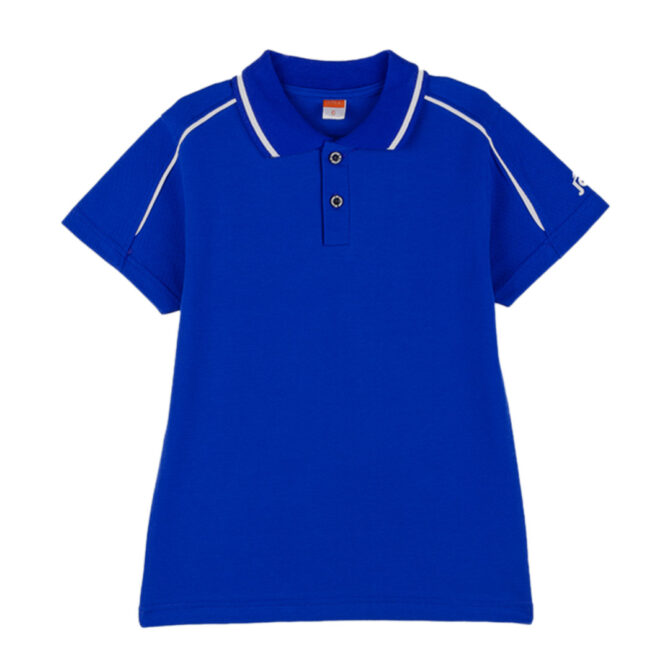 ΒΑΜΒΑΚΕΡΟ ΠΙΚΕ ΚΟΝΤΟΜΑΝΙΚΟ T-SHIRT ΓΙΑ ΑΓΟΡΙ JOYCE BASIC POLO ΜΠΛΕ ΡΟΥΑ 24145189