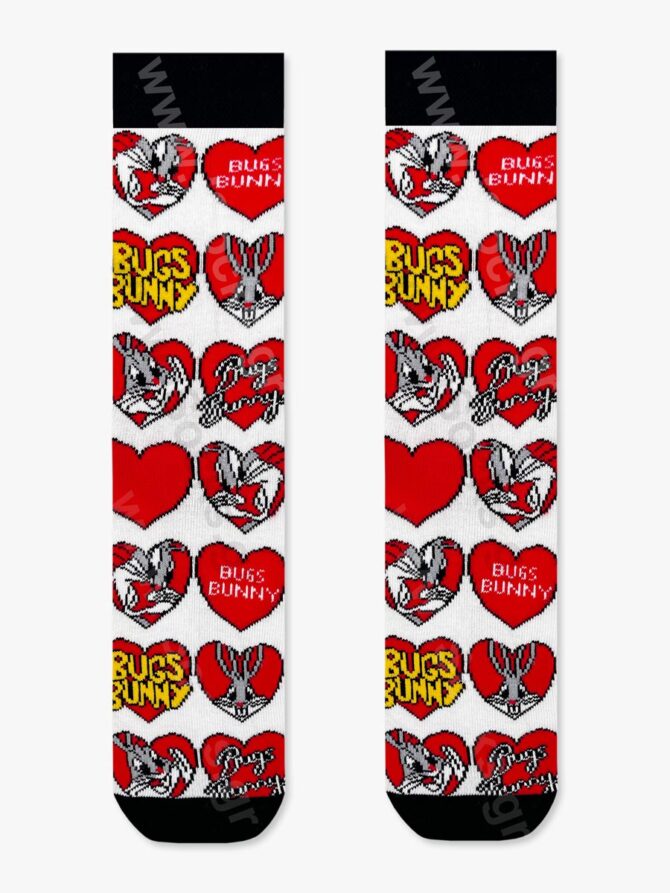 Κάλτσα Βαμβακερή με Σχέδια Bugs Bunny LOONEY TUNES
