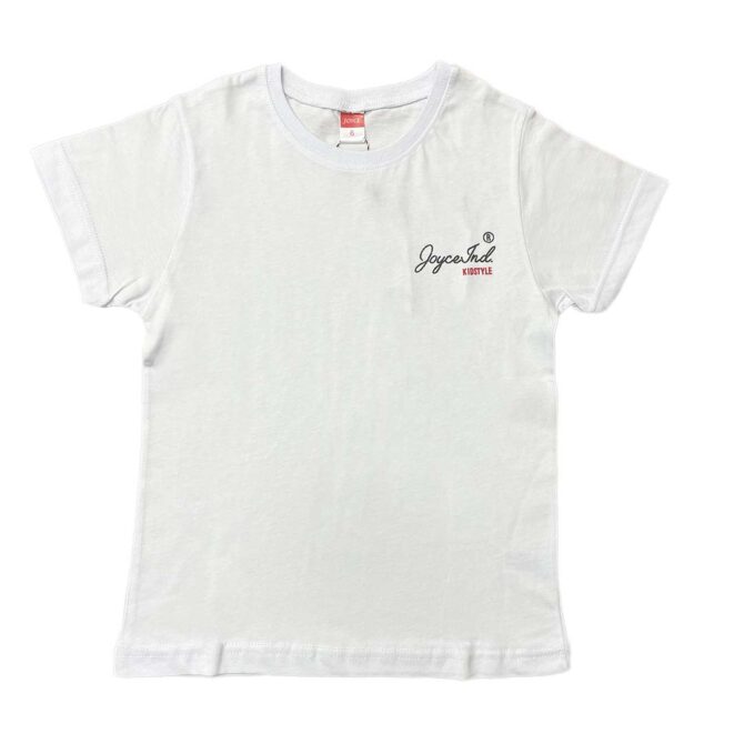 ΒΑΜΒΑΚΕΡΟ ΚΟΝΤΟΜΑΝΙΚΟ T-SHIRT ΓΙΑ ΑΓΟΡΙ JOYCE BASIC ΑΣΠΡΟ 2414800