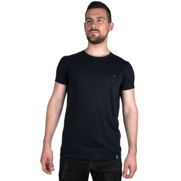 ΑΝΔΡΙΚΟ ΒΑΜΒΑΚΕΡΟ T-SHIRT PACO BSC PRINT ΜΑΥΡΟ 2431820