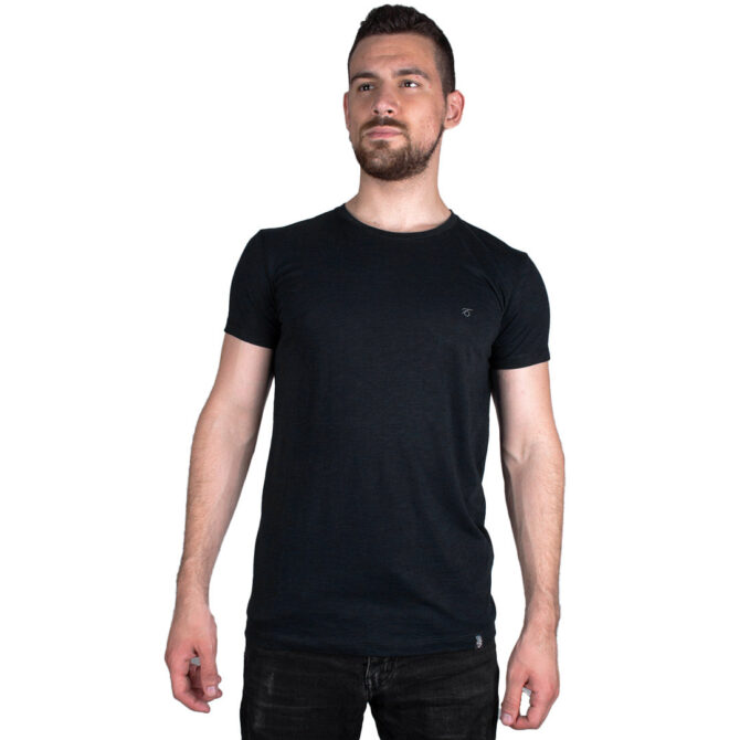 ΑΝΔΡΙΚΟ ΒΑΜΒΑΚΕΡΟ T-SHIRT PACO BSC PRINT ΜΑΥΡΟ 2431820