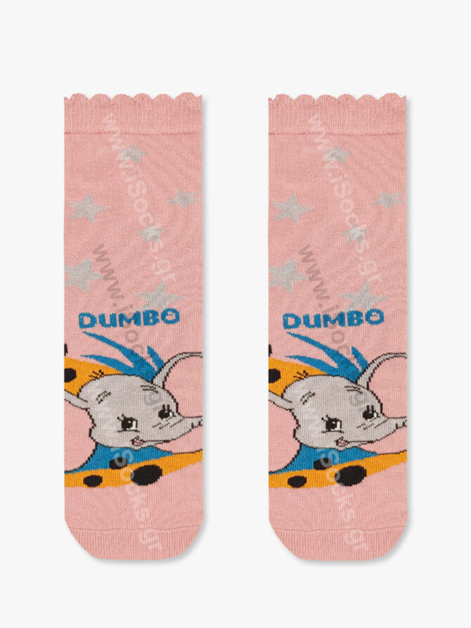 Παιδική Κάλτσα Βαμβακερή με Σχέδια Dumbo DISNEY