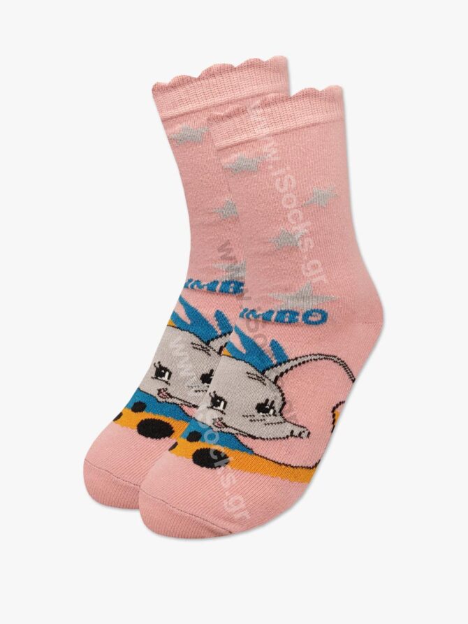 Παιδική Κάλτσα Βαμβακερή με Σχέδια Dumbo DISNEY - Image 2