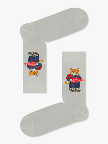 Κάλτσα Βαμβακερή με Σχέδια Teddy Fox SOCK ATOMICA