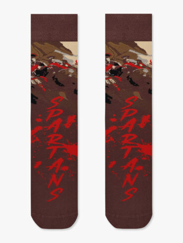 NODO Βαμβακερή Κάλτσα με Σχέδια Spartans in Blood