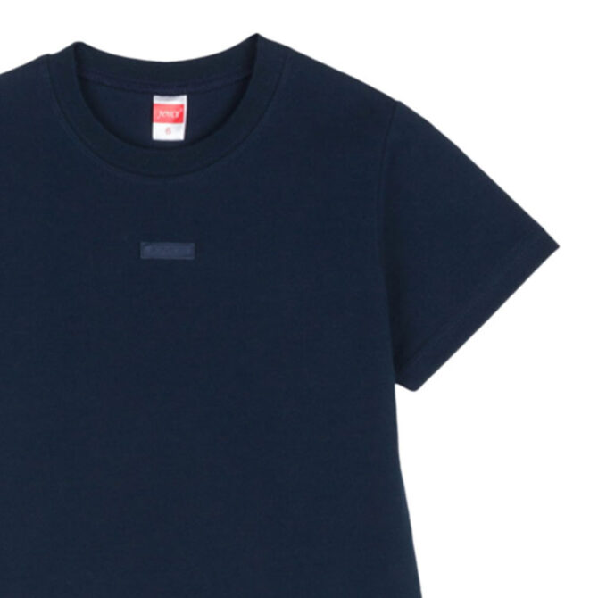 ΒΑΜΒΑΚΕΡΟ ΠΙΚΕ ΚΟΝΤΟΜΑΝΙΚΟ T-SHIRT ΓΙΑ ΑΓΟΡΙ JOYCE PIQUE ΜΠΛΕ 2514515