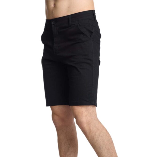 ΑΝΔΡΙΚΗ ΥΦΑΣΜΑΤΙΝΗ ΒΕΡΜΟΥΔΑ PACO CASUAL ΜΑΥΡΟ 2441400