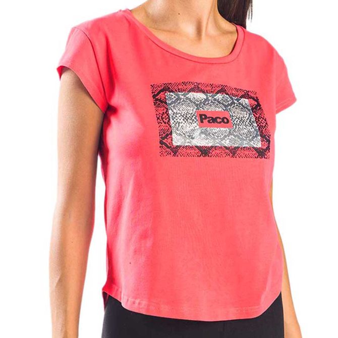ΒΑΜΒΑΚΕΡΟ T-SHIRT PACO SNAKE ΚΟΡΑΛΙ 13439