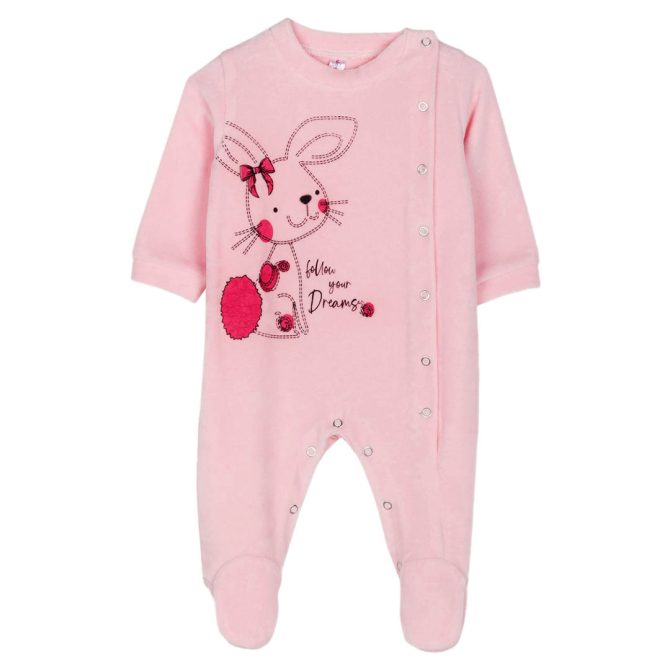 BEBE ΒΕΛΟΥΔΙΝΟ ΦΟΡΜΑΚΙ ΓΙΑ ΚΟΡΙΤΣΙ DREAMS RABBIT ΡΟΖ 2571201