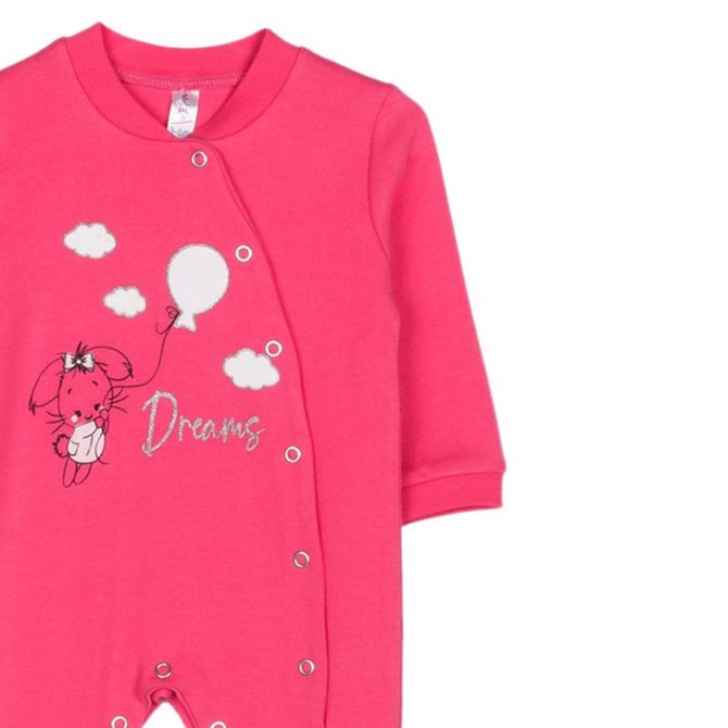 BEBE ΒΑΜΒΑΚΕΡΟ ΦΟΡΜΑΚΙ ΓΙΑ ΚΟΡΙΤΣΙ DREAMS BUNNY ΦΟΥΞ 2571211