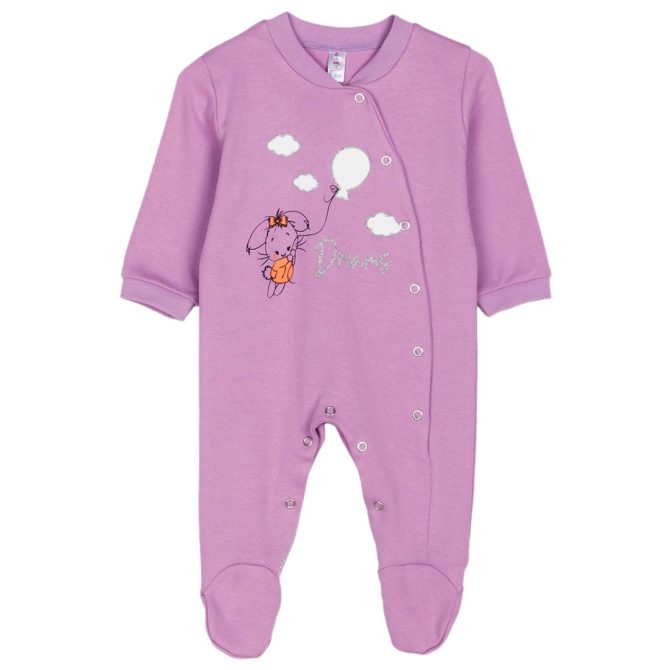 BEBE ΒΑΜΒΑΚΕΡΟ ΦΟΡΜΑΚΙ ΓΙΑ ΚΟΡΙΤΣΙ DREAMS BUNNY ΛΙΛΑ 2571211