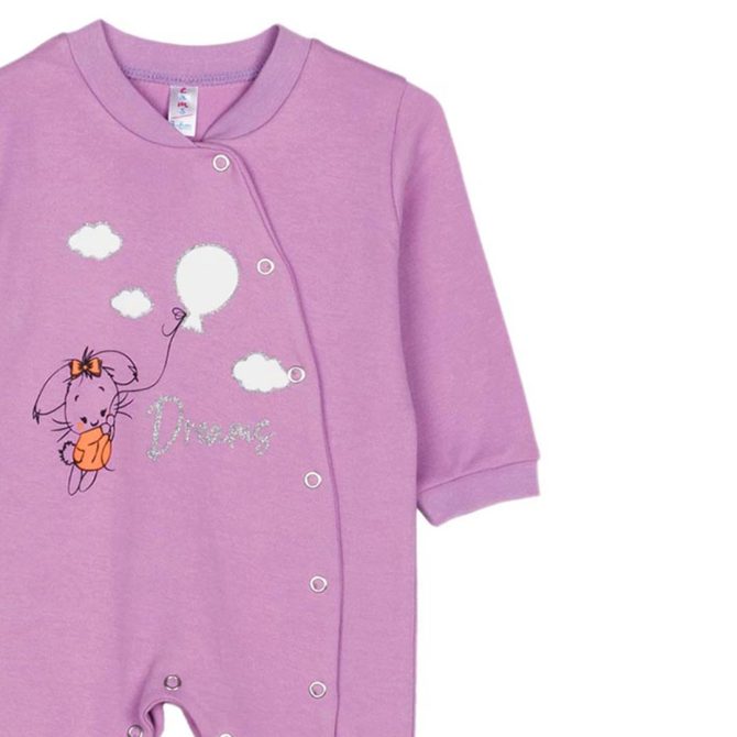 BEBE ΒΑΜΒΑΚΕΡΟ ΦΟΡΜΑΚΙ ΓΙΑ ΚΟΡΙΤΣΙ DREAMS BUNNY ΛΙΛΑ 2571211