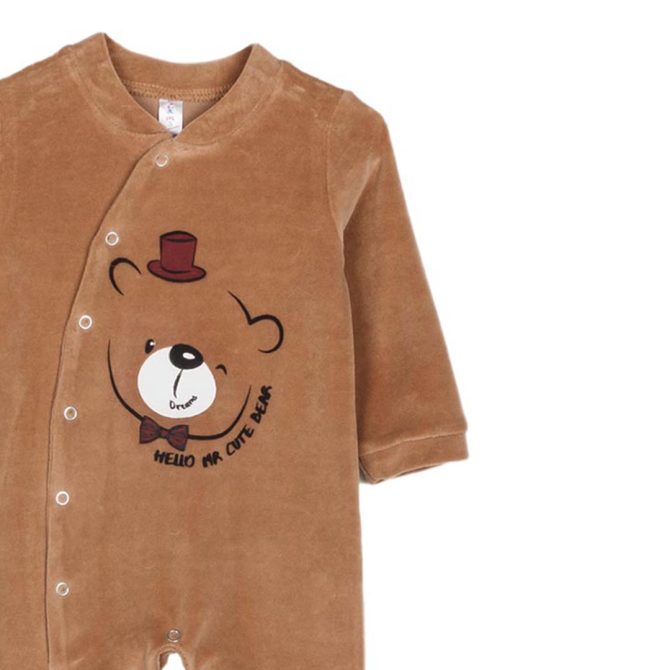 BEBE ΒΕΛΟΥΔΙΝΟ ΦΟΡΜΑΚΙ ΓΙΑ ΑΓΟΡΙ DREAMS CUTE BEAR ΚΑΦΕ 2572201