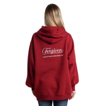 ΒΑΜΒΑΚΕΡΗ ΓΥΝΑΙΚΕΙΑ OVERSIZE ΦΟΥΤΕΡ ΜΠΛΟΥΖΑ ΜΕ ΚΟΥΚΟΥΛΑ ΚΑΙ ΧΝΟΥΔΙ PACO FORGIVEN ΜΠΟΡΝΤΟ 2582048