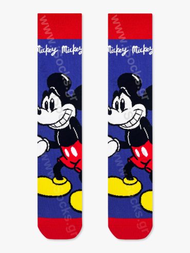 Κάλτσα Βαμβακερή με Σχέδια Mickey Mouse DISNEY
