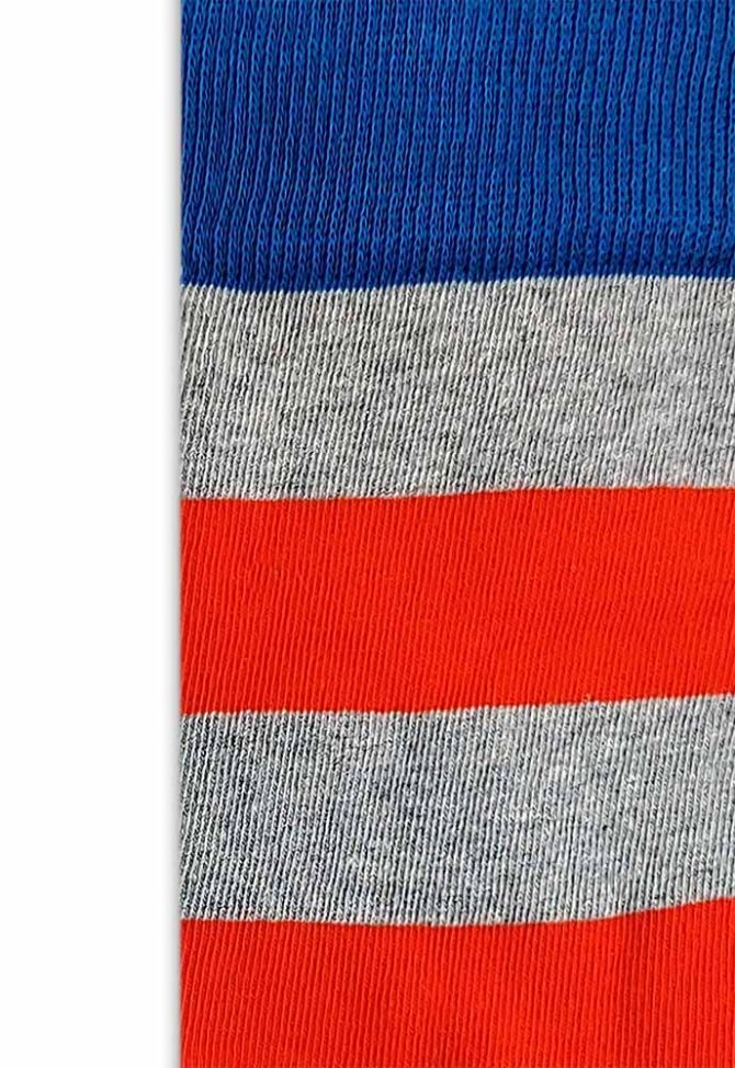 Κάλτσα Βαμβακερή με Σχέδια Stripes COTBOXER - Image 2