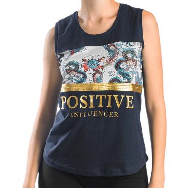 ΒΑΜΒΑΚΕΡΟ ΓΥΝΑΙΚΕΙΟ ΑΜΑΝΙΚΟ T-SHIRT PACO BIRDS ΜΠΛΕ 13413