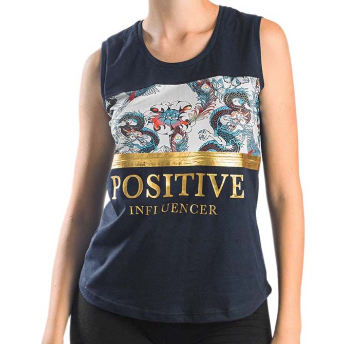 ΒΑΜΒΑΚΕΡΟ ΓΥΝΑΙΚΕΙΟ ΑΜΑΝΙΚΟ T-SHIRT PACO BIRDS ΜΠΛΕ 13413