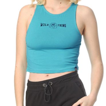ΒΑΜΒΑΚΕΡΟ ΓΥΝΑΙΚΕΙΟ ΑΜΑΝΙΚΟ CROP TOP PACO ROSE ΤΙΡΚΟΥΑΖ 2332035