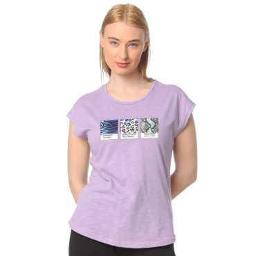 ΒΑΜΒΑΚΕΡΟ ΓΥΝΑΙΚΕΙΟ T-SHIRT PACO LEOPARD ΛΙΛΑ 2332048