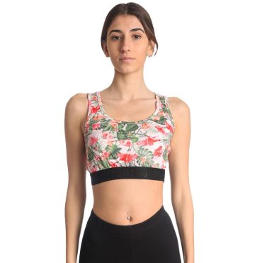 ΑΘΛΗΤΙΚΟ ΓΥΝΑΙΚΕΙΟ ΜΠΟΥΣΤΑΚΙ PACO FLORAL ΑΣΠΡΟ 2432063