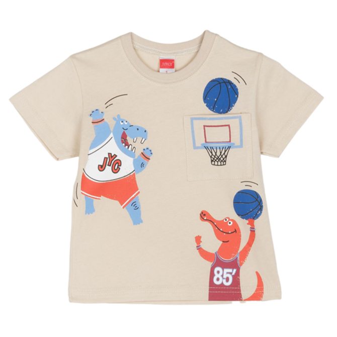 ΒΑΜΒΑΚΕΡΟ ΣΕΤ ΜΕ ΜΑΚΡΥΑ ΦΟΡΜΑ ΓΙΑ ΑΓΟΡΙ JOYCE ZOO BASKETBALL ΜΠΕΖ 2512110