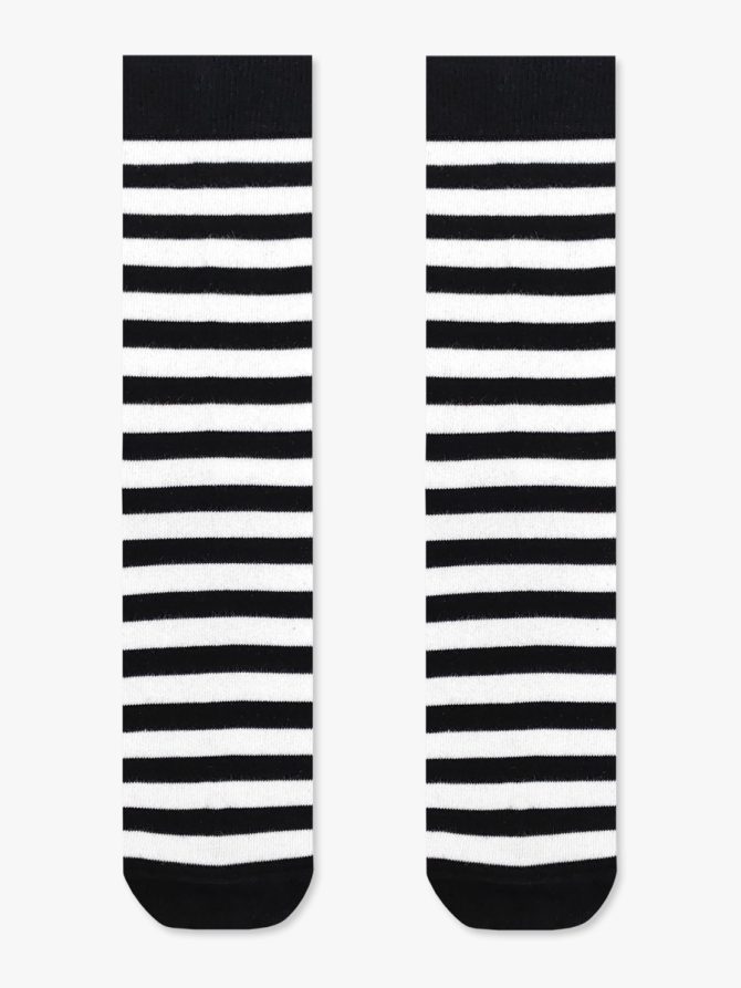 Βαμβακερή Κάλτσα με Σχέδια Striped RTO