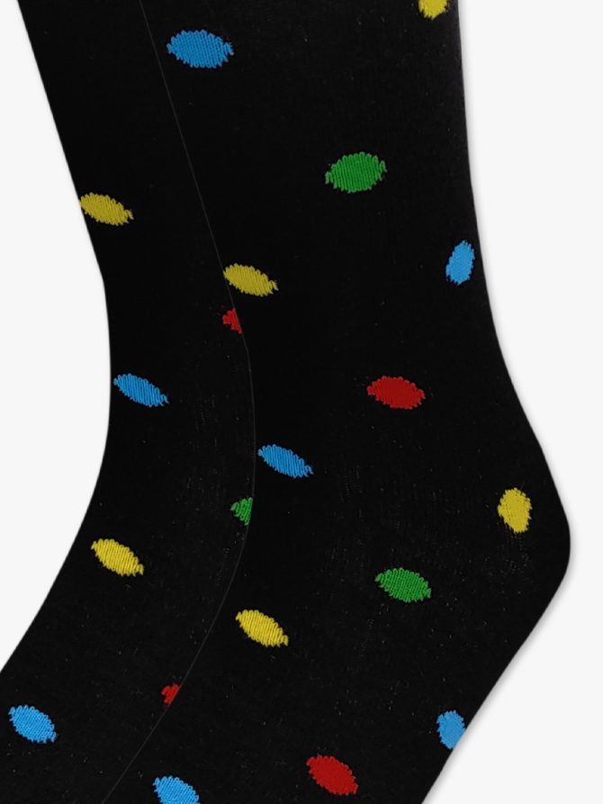 Βαμβακερή Κάλτσα με Σχέδια Polka Dots RTO - Image 3