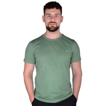 ΑΝΔΡΙΚΟ ΒΑΜΒΑΚΕΡΟ T-SHIRT PACO SIMPLE ΦΥΣΤΙΚΙ 2431800