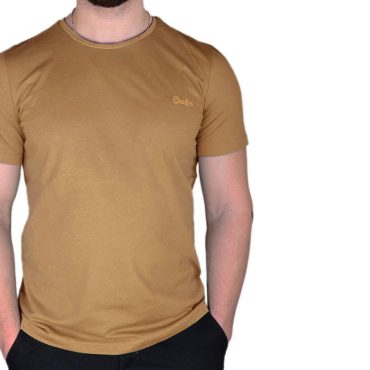 ΑΝΔΡΙΚΟ ΒΑΜΒΑΚΕΡΟ T-SHIRT PACO SIMPLE ΚΑΦΕ 2431800