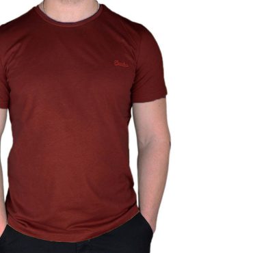 ΑΝΔΡΙΚΟ ΒΑΜΒΑΚΕΡΟ T-SHIRT PACO SIMPLE ΜΠΟΡΝΤΟ 2431800