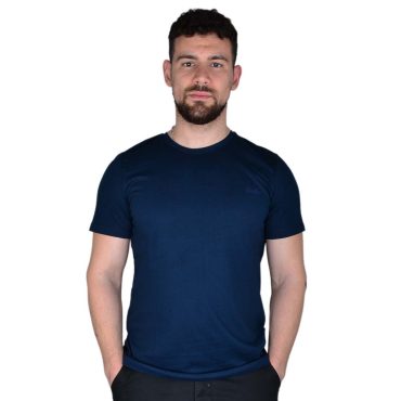ΑΝΔΡΙΚΟ ΒΑΜΒΑΚΕΡΟ T-SHIRT PACO SIMPLE ΜΠΛΕ 2431800