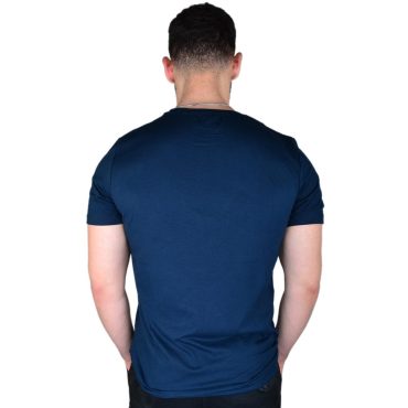 ΑΝΔΡΙΚΟ ΒΑΜΒΑΚΕΡΟ T-SHIRT PACO SIMPLE ΜΠΛΕ 2431800