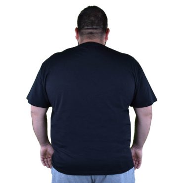 ΒΑΜΒΑΚΕΡΟ OVERSIZE T-SHIRT PACO ΜΑΥΡΟ ΜΕ ΤΣΕΠΗ 2431803