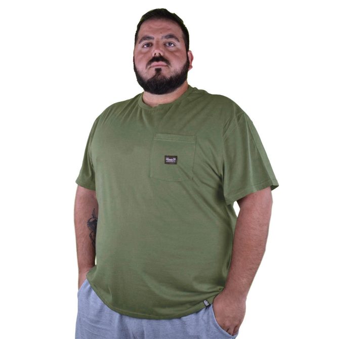ΒΑΜΒΑΚΕΡΟ OVERSIZE T-SHIRT PACO ΦΥΣΤΙΚΙ ΜΕ ΤΣΕΠΗ 2431803