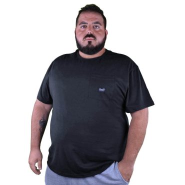 ΒΑΜΒΑΚΕΡΟ OVERSIZE T-SHIRT PACO ΑΝΘΡΑΚΙ ΜΕ ΤΣΕΠΗ 2431803