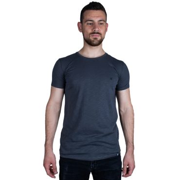 ΑΝΔΡΙΚΟ ΒΑΜΒΑΚΕΡΟ T-SHIRT PACO BSC PRINT ΑΝΘΡΑΚΙ 2431820