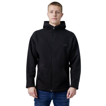 ΒΑΜΒΑΚΕΡΗ ΑΝΔΡΙΚΗ ΖΑΚΕΤΑ ΜΕ ΧΝΟΥΔΙ PACO OVER JACKET ΜΑΥΡΟ 2581103