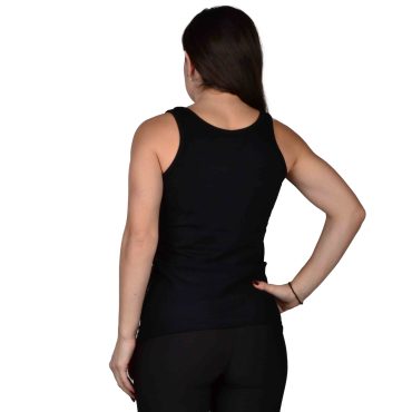 ΒΑΜΒΑΚΕΡΟ ΓΥΝΑΙΚΕΙΟ ΑΜΑΝΙΚΟ T-SHIRT PACO SUPER ΜΑΥΡΟ 201625