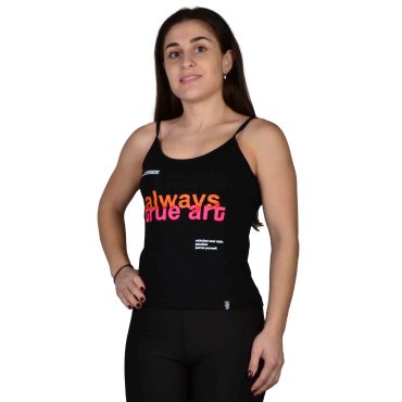 ΒΑΜΒΑΚΕΡΟ ΓΥΝΑΙΚΕΙΟ ΤΙΡΑΝΤΕ T-SHIRT PACO ART ΜΑΥΡΟ 201632