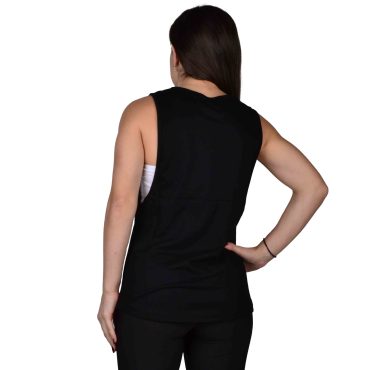 ΒΑΜΒΑΚΕΡΟ ΓΥΝΑΙΚΕΙΟ ΑΜΑΝΙΚΟ T-SHIRT PACO TRAINS ΜΑΥΡΟ 201640