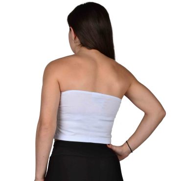 ΒΑΜΒΑΚΕΡΟ ΓΥΝΑΙΚΕΙΟ CROP ΤΟΠ PACO ΑΣΠΡΟ 2152