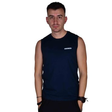 ΑΝΔΡΙΚΗ ΒΑΜΒΑΚΕΡΗ ΑΜΑΝΙΚΗ ΜΠΛΟΥΖΑ PACO SIMPLE ΜΠΛΕ 2431804