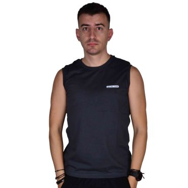 ΑΝΔΡΙΚΗ ΒΑΜΒΑΚΕΡΗ ΑΜΑΝΙΚΗ ΜΠΛΟΥΖΑ PACO SIMPLE ΑΝΘΡΑΚΙ 2431804