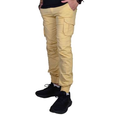 ΑΝΔΡΙΚΟ ΥΦΑΣΜΑΤΙΝΟ ΠΑΝΤΕΛΟΝΙ ΜΕ ΠΛΑΙΝΕΣ ΤΣΕΠΕΣ PACO CARGO ΑΜΜΟΥ 2441332