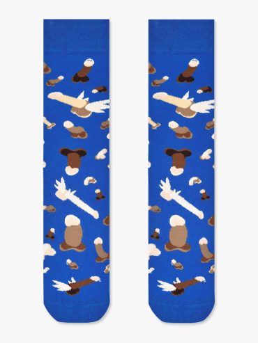 Κάλτσα Βαμβακερή με Σχέδια Special ''Mushrooms'' NODO