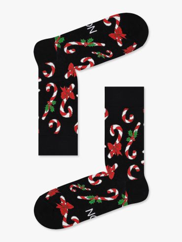 Χριστουγεννιάτικη Κάλτσα Βαμβακερή με Σχέδια Christmas Candy NODO