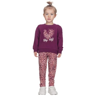 ΒΑΜΒΑΚΕΡΟ ΣΕΤ ΜΕ ΚΟΛΑΝ ΓΙΑ ΚΟΡΙΤΣΙ ΜΕ ΧΝΟΥΔΙ JOYCE STAY WILD ΜΩΒ 2561120